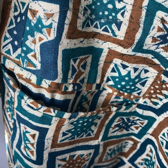 Abstract Print Blazer -  Dry Clean - Picture 4 of 5